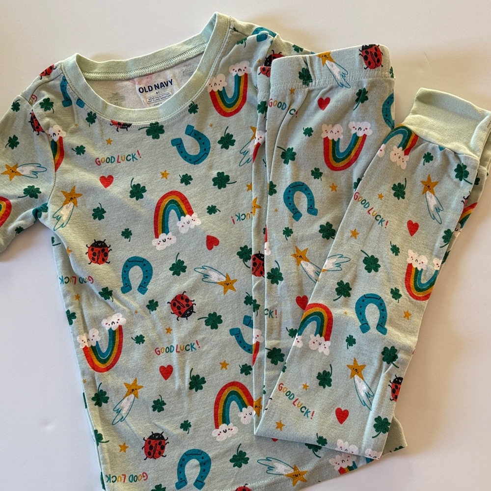 Old Navy 6T St Patricks Day Pajamas